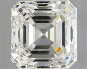Picture of Natural Diamond 1.00 Carats, Asscher with  Cut, J Color, VS2 Clarity and Certified by GIA