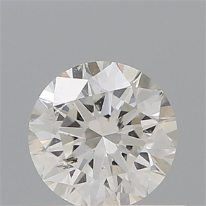 Foto Diamante Natural 0.50 quilates, Redondo , Color J, claridad SI2 y certificado GIA de