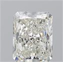 Natural Diamond 1.53 Carats, Radiant with  Cut, J Color, SI2 Clarity and Certified by GIA