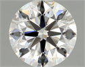 Diamante Natural 0.70 quilates, Redondo , Color H, claridad VVS1 y certificado GIA