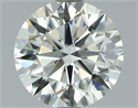 Diamante Natural 1.70 quilates, Redondo , Color J, claridad VVS1 y certificado GIA