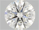 Natural Diamond 0.75 Carats, Round with Excellent Cut, L Color, SI1 Clarity and Certified by GIA