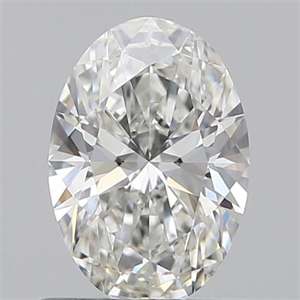 Picture of Natural Diamond 0.70 Carats, Oval with  Cut, F Color, VVS2 Clarity and Certified by GIA