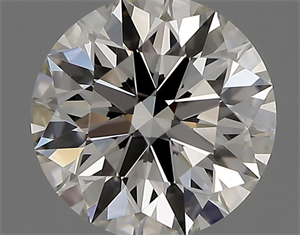 Picture of Natural Diamond 0.73 Carats, Round with Excellent Cut, I Color, VS1 Clarity and Certified by GIA