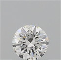 Diamante Natural 0.70 quilates, Redondo , Color F, claridad SI2 y certificado GIA