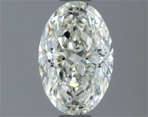 Picture of Natural Diamond 1.06 Carats, Oval with  Cut, I Color, VS2 Clarity and Certified by IGI