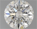 Natural Diamond 0.70 Carats, Round with Excellent Cut, I Color, VS2 Clarity and Certified by GIA