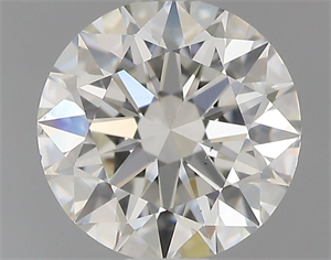 Picture of Natural Diamond 0.70 Carats, Round with Excellent Cut, I Color, VS2 Clarity and Certified by GIA