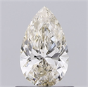 Diamante Natural 0.62 quilates, De pera , Color L, claridad VVS1 y certificado GIA