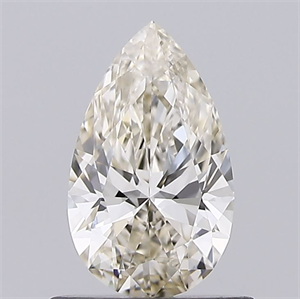 Foto Diamante Natural 0.62 quilates, De pera , Color L, claridad VVS1 y certificado GIA de