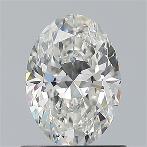 Picture of Natural Diamond 0.80 Carats, Oval with  Cut, H Color, VVS1 Clarity and Certified by GIA