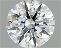 Del inventario de diamantes de laboratorio, 1.51 quilates, Redondo , Color F, claridad VS1 y certificado IGI