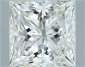 Diamante Natural 3.11 quilates, Princesa , Color J, claridad VVS2 y certificado IGI