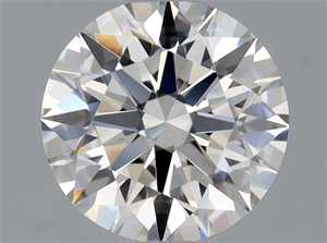 Foto Diamante Natural 0.70 quilates, Redondo , Color H, claridad VVS1 y certificado GIA de