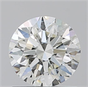 Natural Diamond 1.05 Carats, Round with Excellent Cut, J Color, SI2 Clarity and Certified by GIA