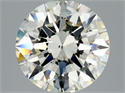 Diamante Natural 3.01 quilates, Redondo , Color K, claridad SI2 y certificado GIA