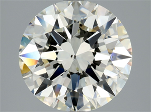 Foto Diamante Natural 3.01 quilates, Redondo , Color K, claridad SI2 y certificado GIA de