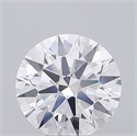 Lab Grown Diamond 5.03 Carats, Round with Ideal Cut, E Color, VVS1 Clarity and Certified by IGI