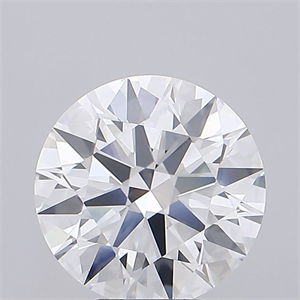 Picture of Lab Grown Diamond 5.03 Carats, Round with Ideal Cut, E Color, VVS1 Clarity and Certified by IGI