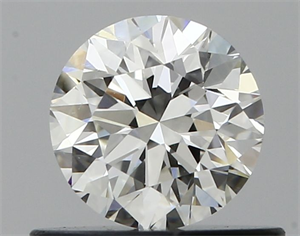 Foto Diamante Natural 0.50 quilates, Redondo , Color G, claridad VVS2 y certificado GIA de