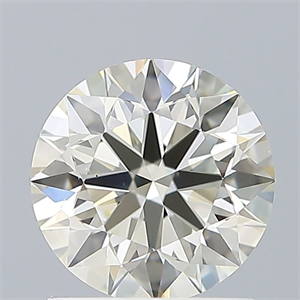 Picture of Natural Diamond 1.00 Carats, Round with Excellent Cut, K Color, VS1 Clarity and Certified by IGI