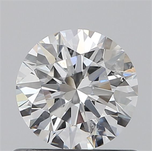 Foto Diamante Natural 0.60 quilates, Redondo , Color E, claridad SI2 y certificado GIA de