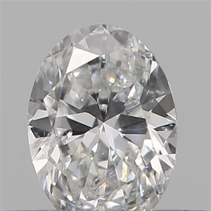 Foto Diamante Natural 0.21 quilates, Ovalado , Color D, claridad SI2 y certificado IGI de