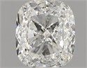 Natural Diamond 0.70 Carats, Cushion with  Cut, I Color, SI2 Clarity and Certified by GIA