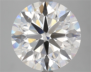Picture of Lab Grown Diamond 6.36 Carats, Round with Ideal Cut, G Color, VS1 Clarity and Certified by IGI