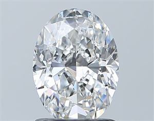 Picture of Natural Diamond 1.20 Carats, Oval with  Cut, E Color, SI1 Clarity and Certified by GIA