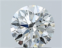 Diamante Natural 0.90 quilates, Redondo , Color I, claridad SI1 y certificado GIA
