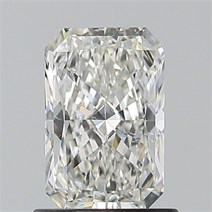 Foto Diamante Natural 1.01 quilates, Radiante , Color H, claridad SI2 y certificado GIA de