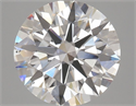 Del inventario de diamantes de laboratorio, 3.78 quilates, Redondo , Color F, claridad SI1 y certificado IGI