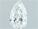 Diamante Natural 0.52 quilates, De pera , Color G, claridad SI2 y certificado IGI