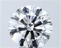 Lab Grown Diamond 5.04 Carats, Round with Ideal Cut, F Color, VS1 Clarity and Certified by IGI
