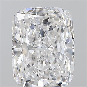 Picture of Natural Diamond 3.01 Carats, Cushion with  Cut, D Color, SI1 Clarity and Certified by GIA