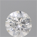 Natural Diamond 0.70 Carats, Round with Excellent Cut, G Color, I1 Clarity and Certified by IGI