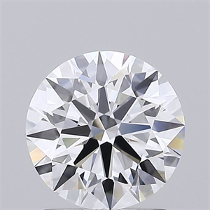 Picture of Lab Grown Diamond 1.57 Carats, Round with Ideal Cut, D Color, VS1 Clarity and Certified by IGI