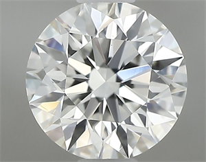 Foto Diamante Natural 0.60 quilates, Redondo , Color F, claridad VS1 y certificado GIA de