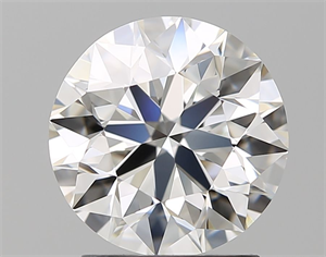 Picture of Natural Diamond 2.00 Carats, Round with Excellent Cut, H Color, VVS2 Clarity and Certified by GIA