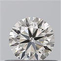 Diamante Natural 0.40 quilates, Redondo , Color H, claridad VVS2 y certificado IGI