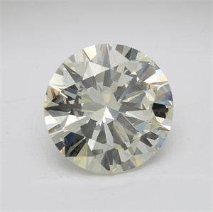 Foto Diamante Natural 5.77 quilates, Redondo , Color N, claridad SI1 y certificado GIA de
