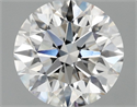 Del inventario de diamantes de laboratorio, 1.51 quilates, Redondo , Color F, claridad VS1 y certificado IGI