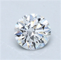 Diamante Natural 0.91 quilates, Redondo , Color D, claridad FL y certificado GIA