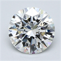Natural Diamond 1.81 Carats, Round with Excellent Cut, G Color, VVS1 Clarity and Certified by GIA