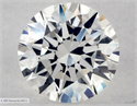 Diamante Natural 0.56 quilates, Redondo , Color G, claridad VVS2 y certificado GIA