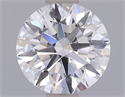 Lab Grown Diamond 1.03 Carats, Round with Ideal Cut, D Color, VS1 Clarity and Certified by IGI
