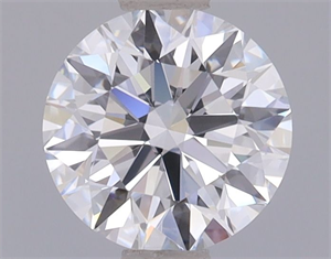 Picture of Lab Grown Diamond 1.03 Carats, Round with Ideal Cut, D Color, VS1 Clarity and Certified by IGI