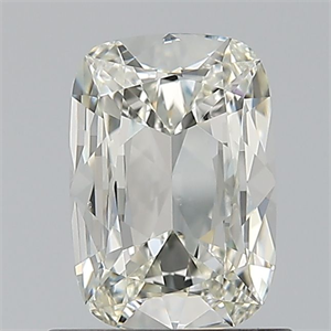 Foto Diamante Natural 0.68 quilates, Del cojín , Color J, claridad SI1 y certificado GIA de