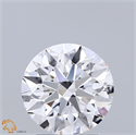 Natural Diamond 2.07 Carats, Round with Excellent Cut, E Color, VVS2 Clarity and Certified by GIA